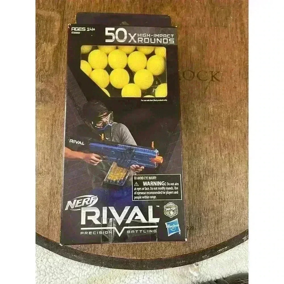 NERF Rival Precision Battling 50X High-Impact Rounds New Sealed - Picture 1 of 3